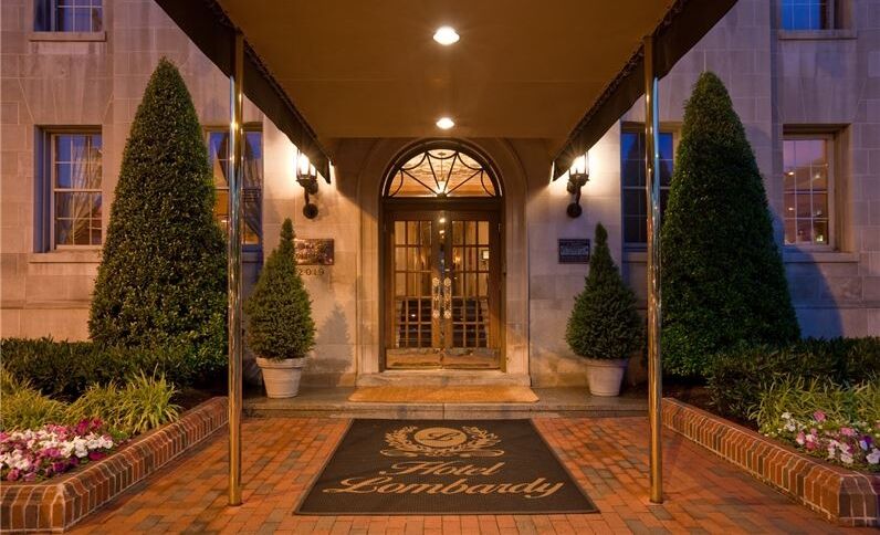 Hotel Lombardy Вашингтон Экстерьер фото
